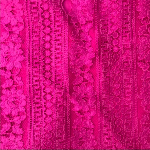 NWOT. 1.STATE Racerback Lace Shift Dress - Picture 6 of 7